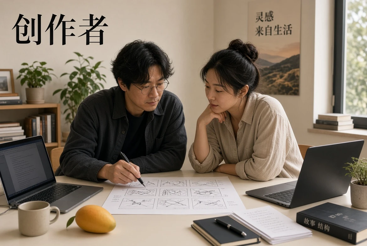 黄果短剧主创视角插图